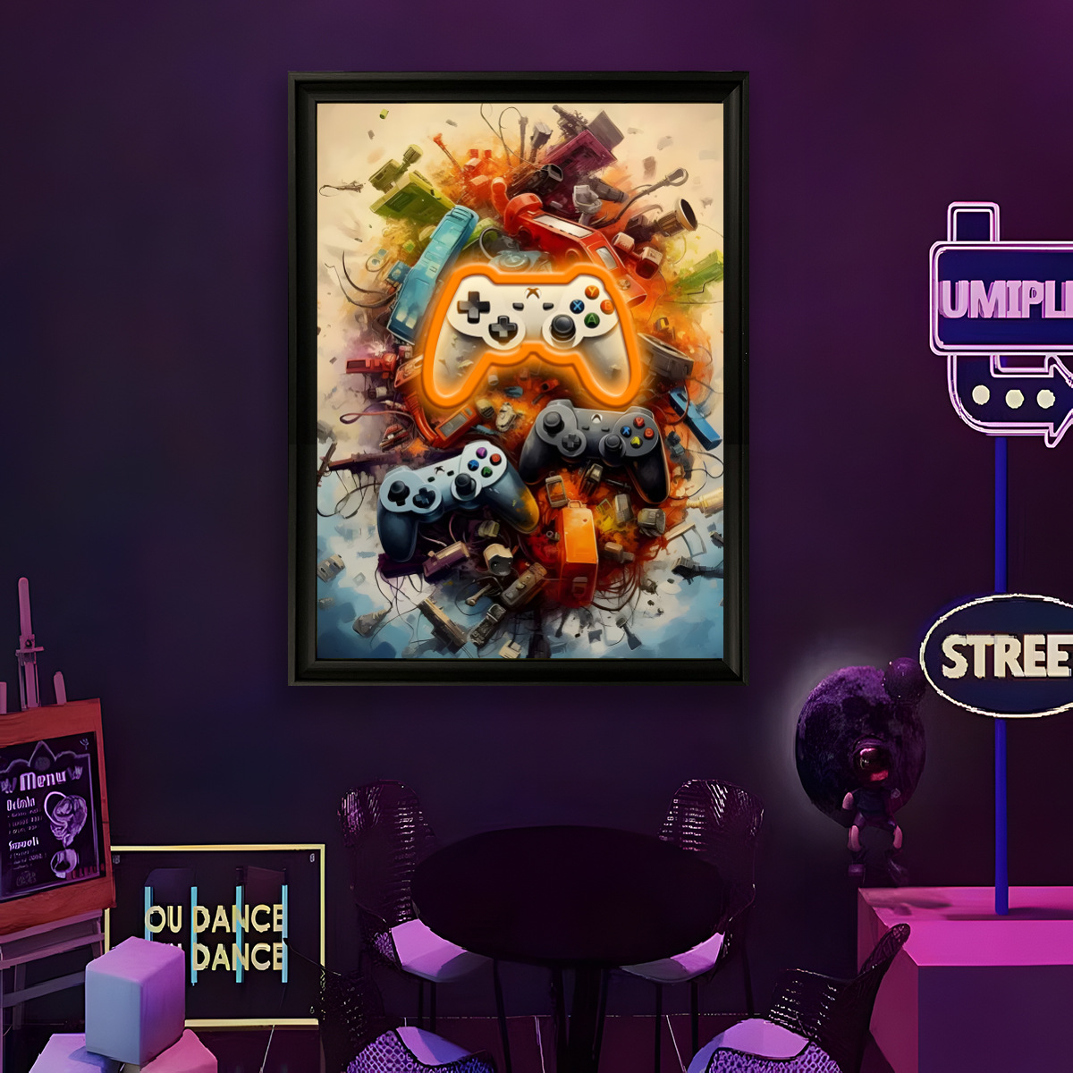 Wall Decor Lighting - USB ile çalışan LED Neon ışık