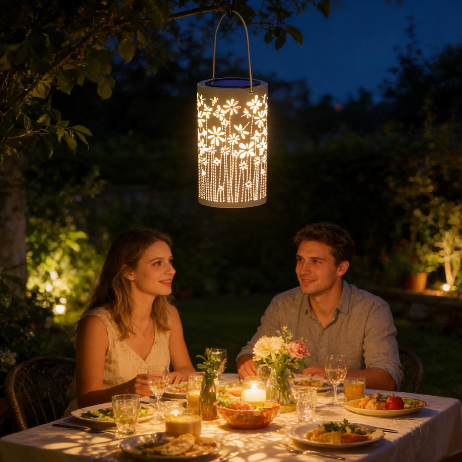 Yard Lighting Decor - Veranda için dış mekan fenerleri, su
