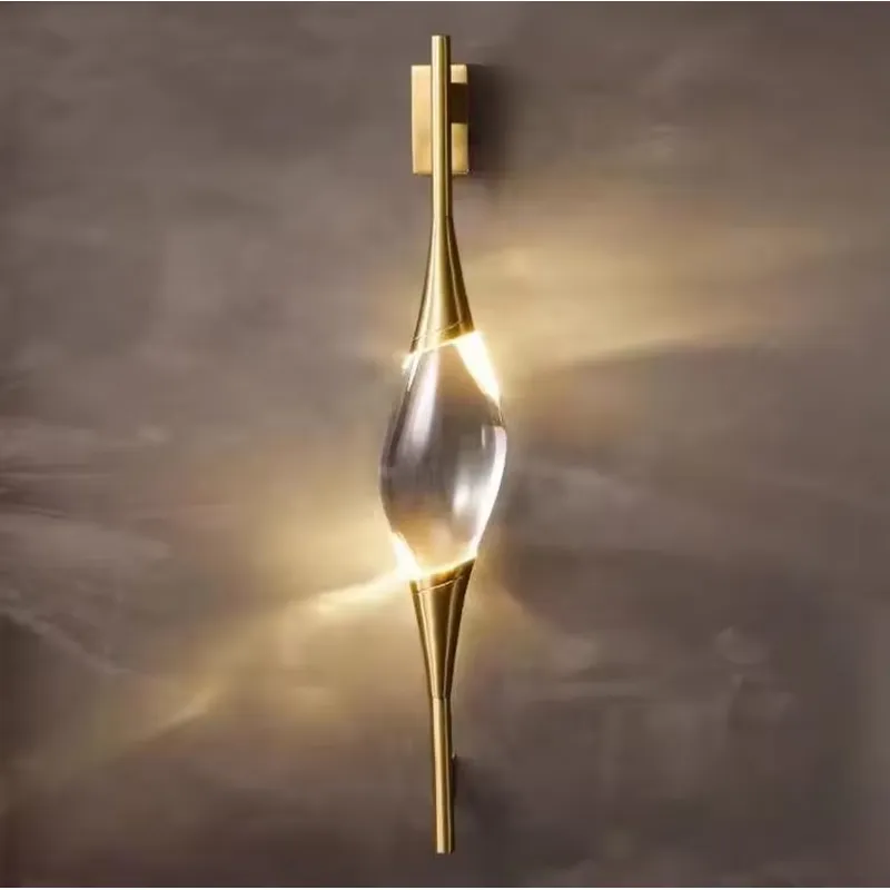 Wall Decor Lighting - Yeni Tasarım Modern Tam Bakır Altın