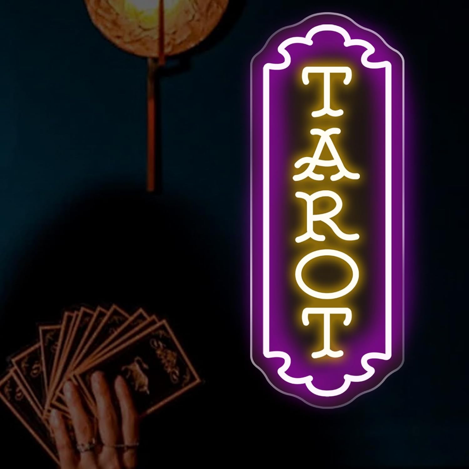 Wall Decor Lighting - Tarot Neon Burcu USB Powered Mistik