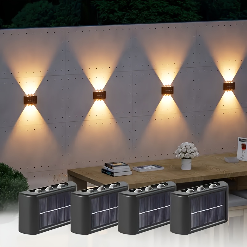 Wall Decor Lighting - LED Güneş Enerjili Dış Mekan Su