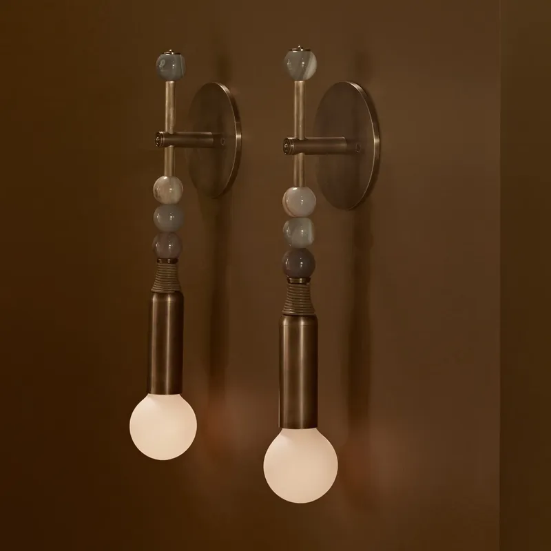 Wall Decor Lighting - İskandinav Vintage Ev Dekoratif Tasarım İç