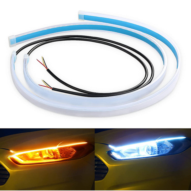 Ambient Led Strip - 2 ADET DRL Araba Esnek LED