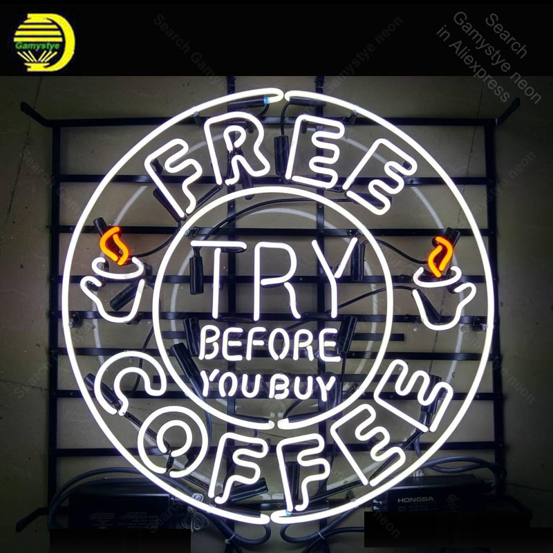 Decor Lighting India - NEON BURCU Ücretsiz Kahve Dükkanı NEON