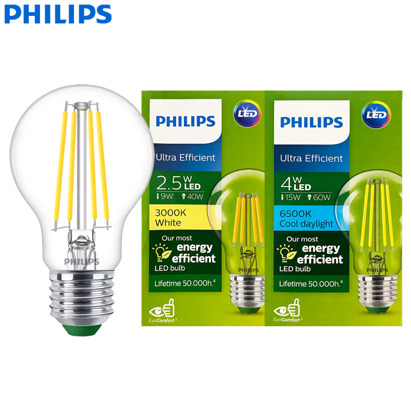 Philips Bulb Led Classic - Philips Ultra Verimli LED Filament Ampul