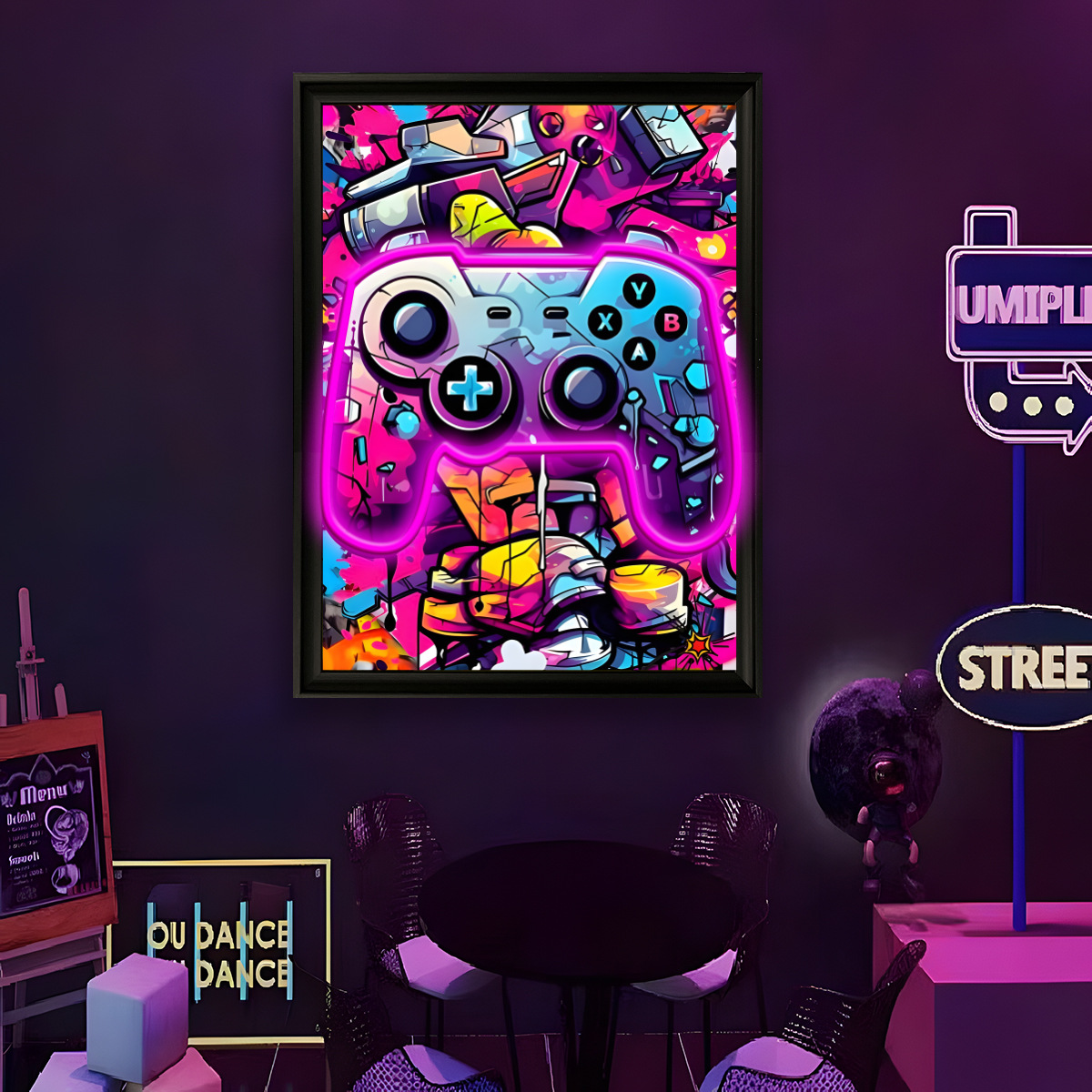 USB ile çalışan LED Neon ışık  - Wall Decor Lighting incelemesi ve fiyatı
