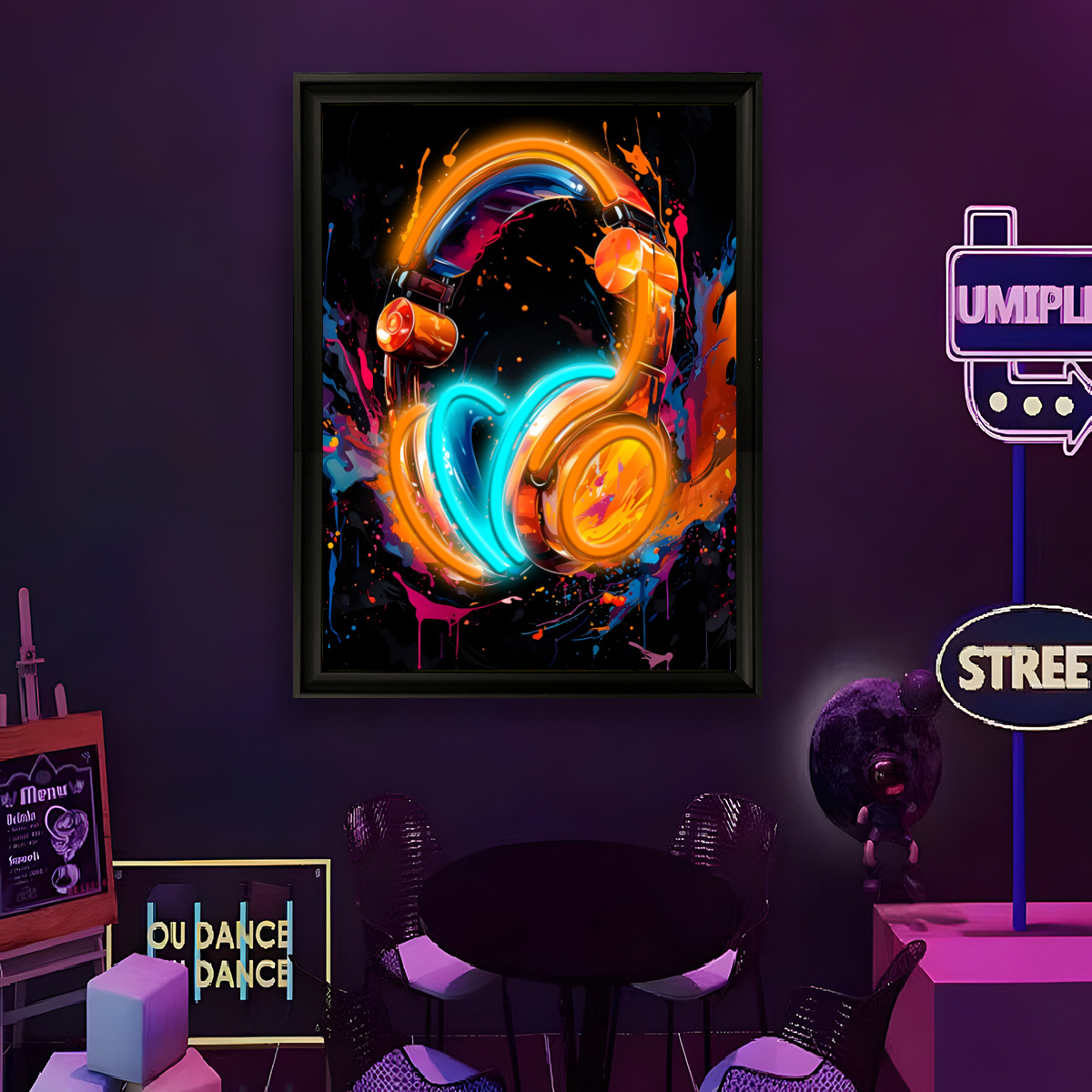 USB ile çalışan LED Neon ışık  - Wall Decor Lighting incelemesi ve fiyatı