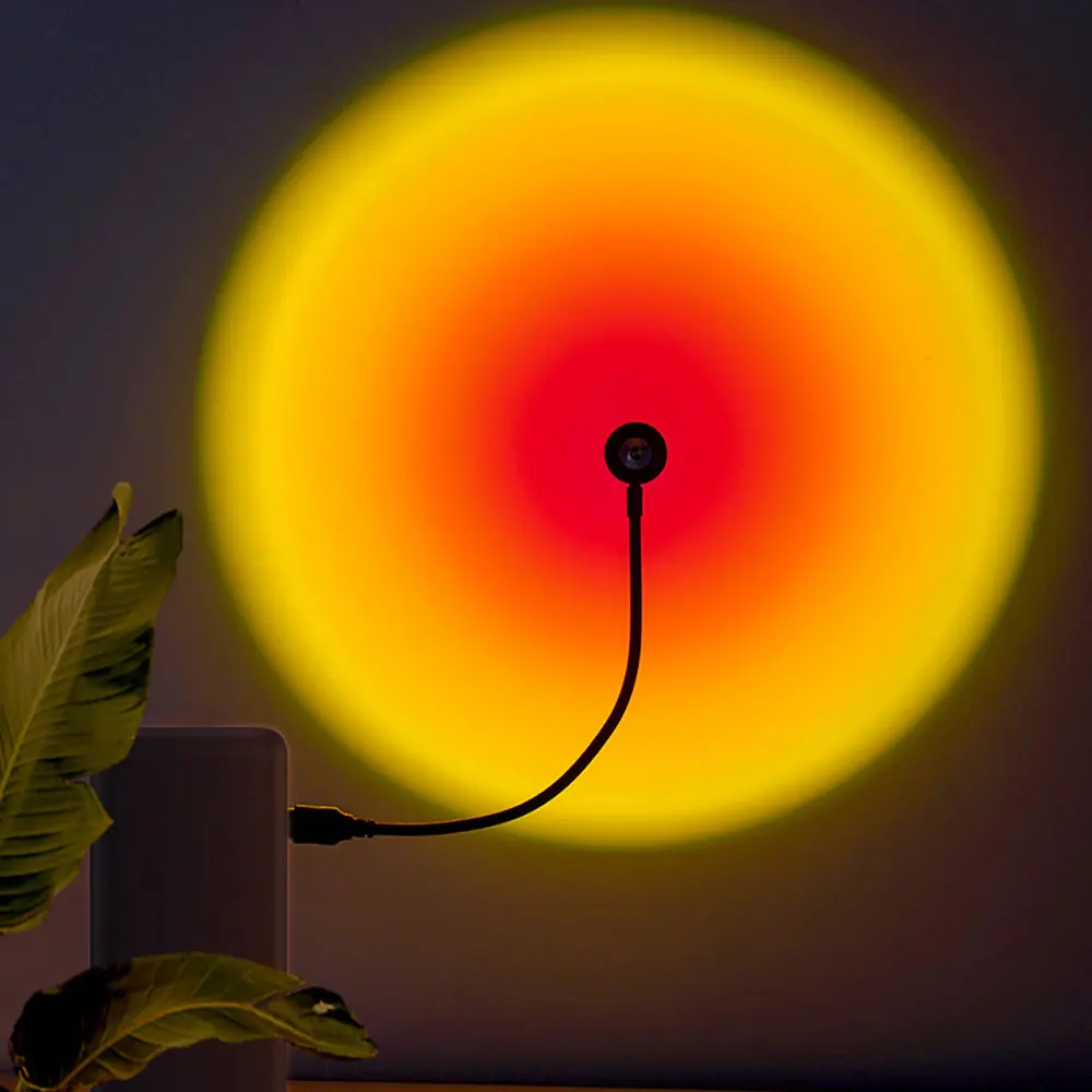 1 Adet Gün Batımı Işığı Gökkuş - Sunset Lamp Projection incelemesi ve fiyatı