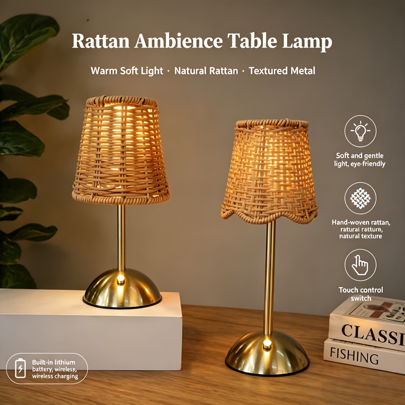 Bohem Dokuma Rattan Sanat Masa - Lighting Decor For Home incelemesi ve fiyatı