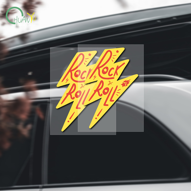 Rock Lightning Araba Çıkartmas - Unique Lighting Decor incelemesi ve fiyatı