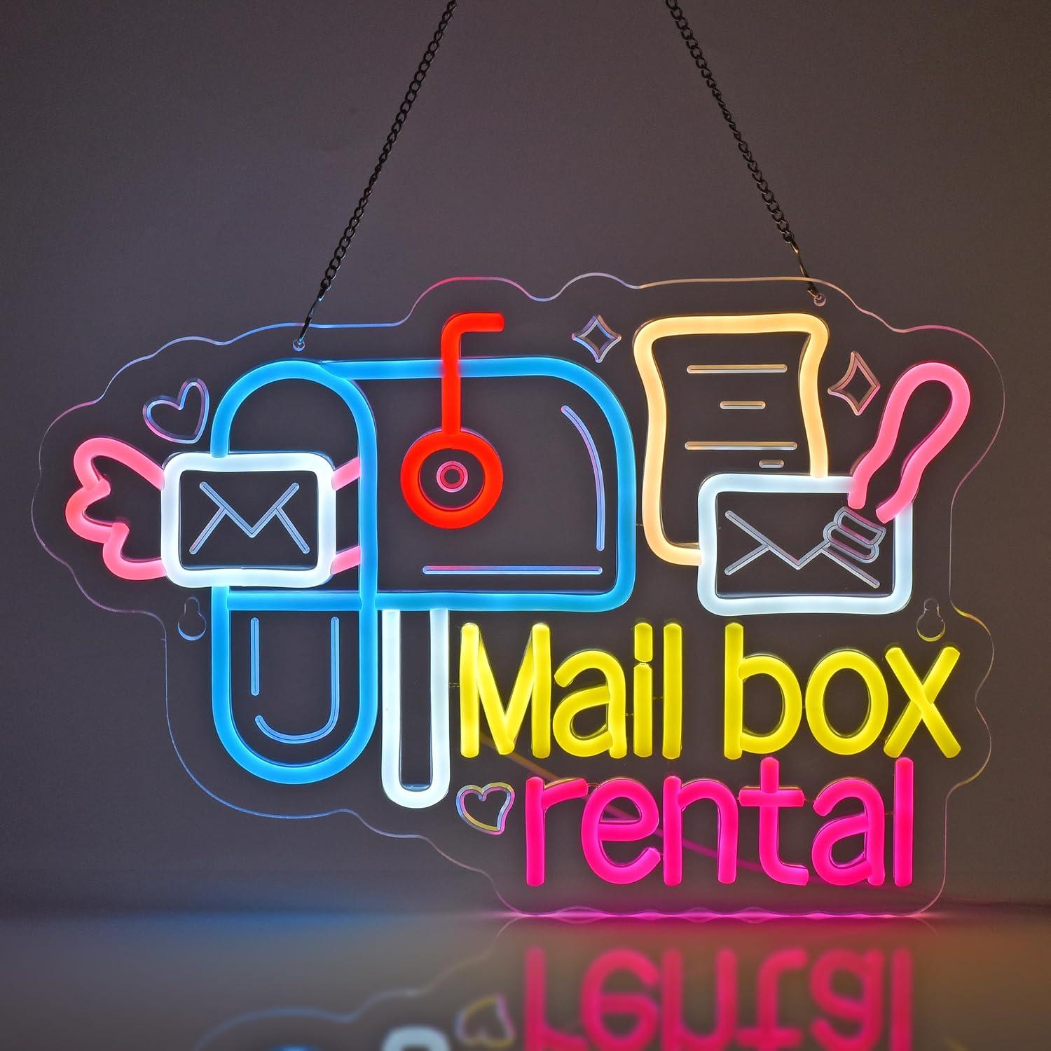 Posta Kutusu Kiralama Neon Tab - Lighting Decor Rentals incelemesi ve fiyatı