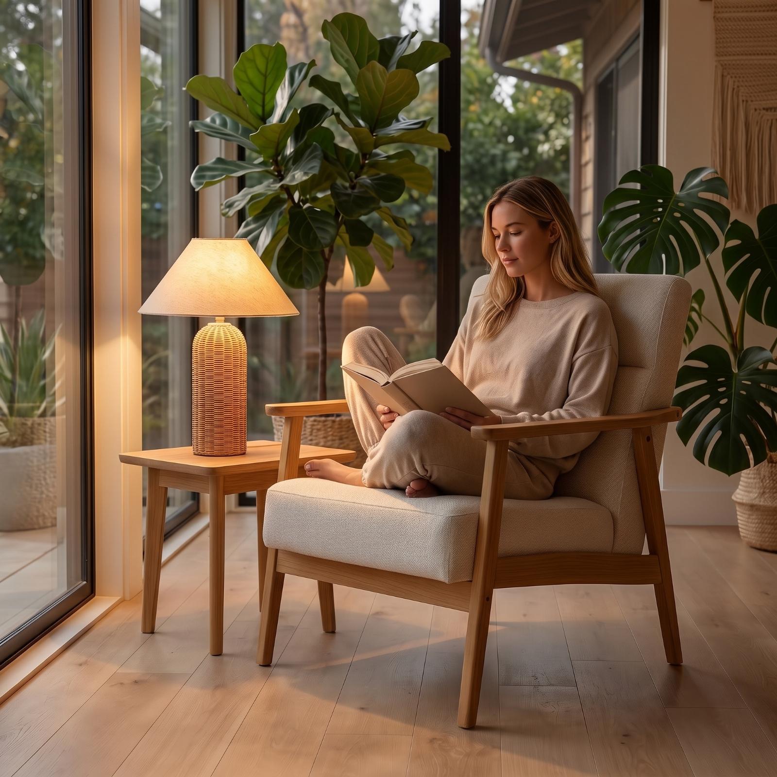 Yatak Başı Lambası Rattan Taba - Lighting Decor Living Room incelemesi ve fiyatı