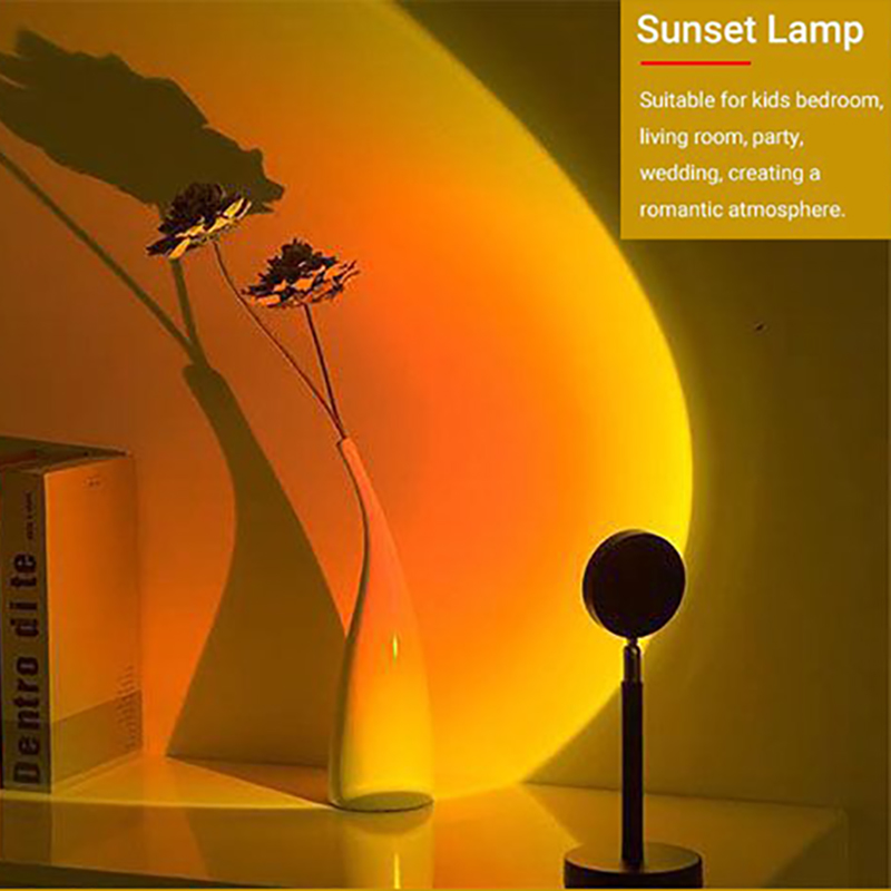 USB Şarj Edilebilir Masa Lamba - Sunset Lamp Projection incelemesi ve fiyatı