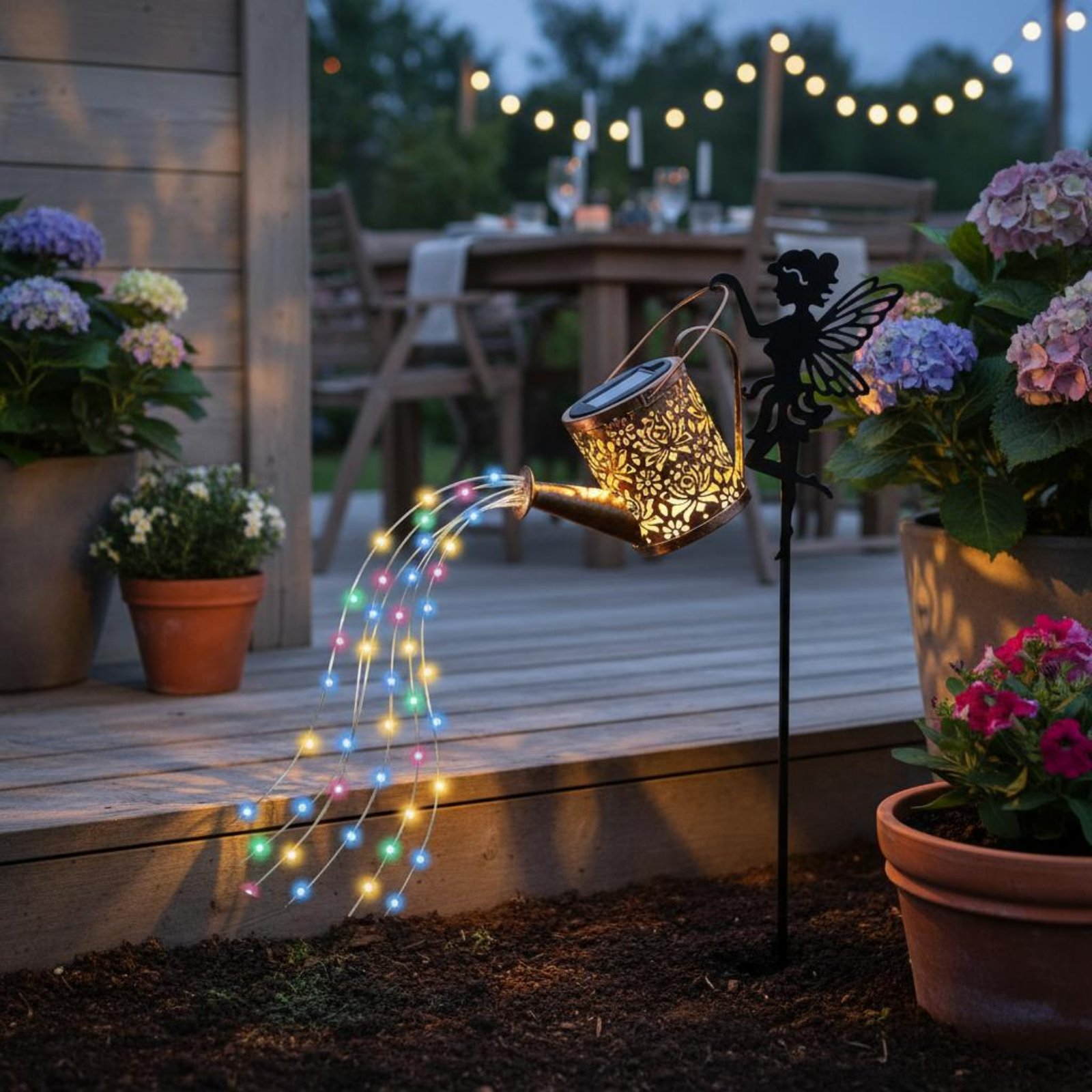 Güneş enerjili peri sulama kab - Yard Lighting Decor incelemesi ve fiyatı