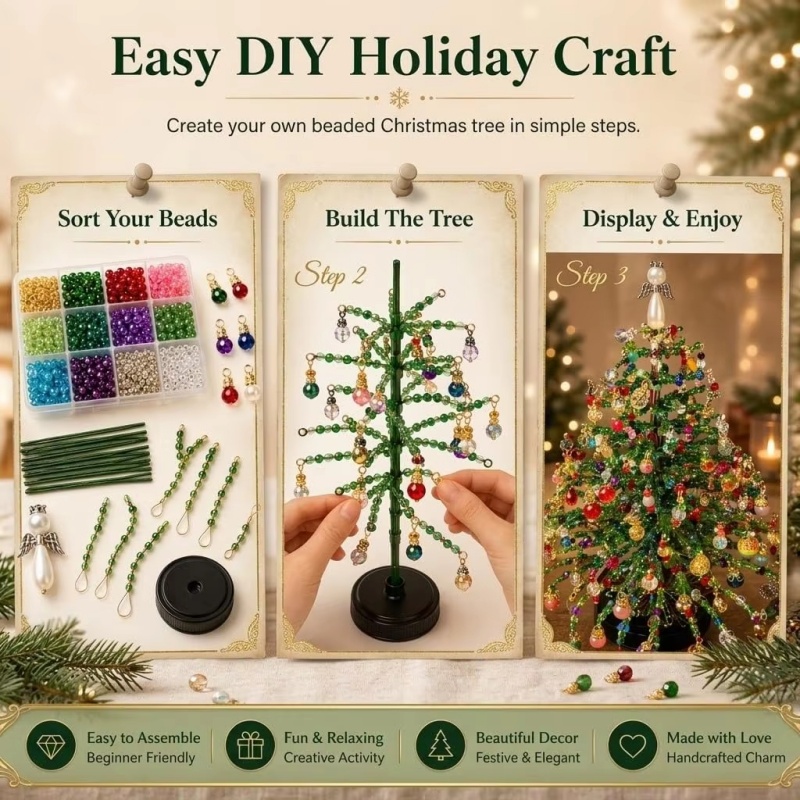 Kristal Boncuklu ve LED Işıklı - Lighting Tree Decor incelemesi ve fiyatı