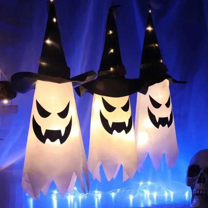 1 adet cadılar bayramı cadı şa - Decor Lighting & Decor Fires Photos incelemesi ve fiyatı