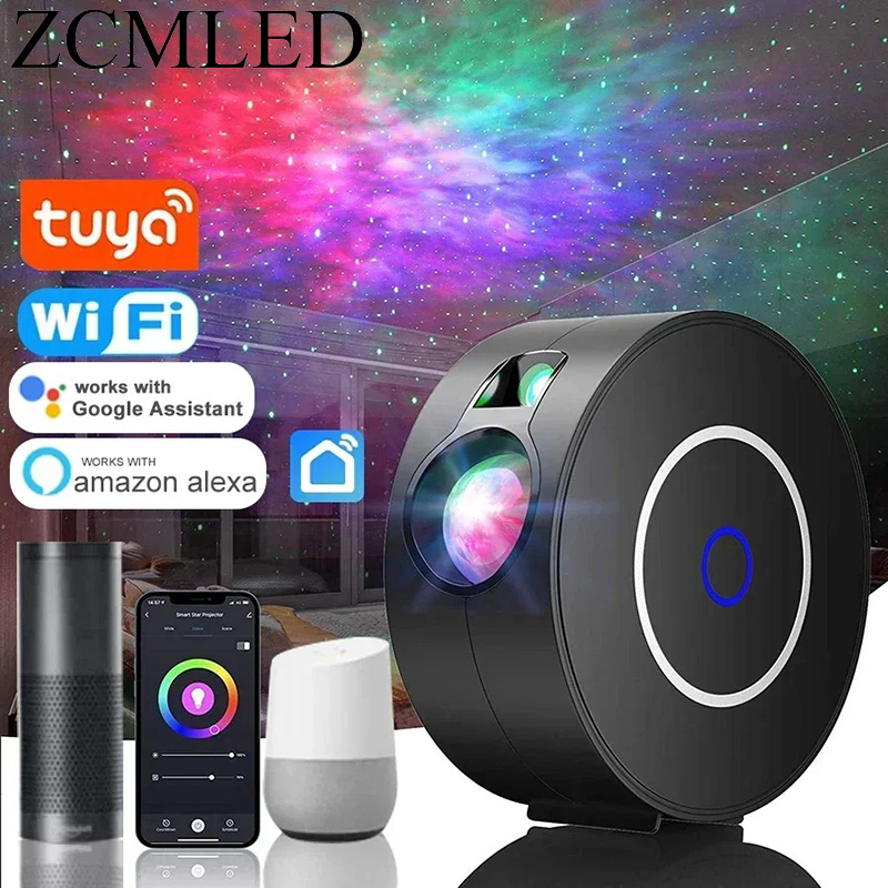 Tuya WiFi Akıllı Aurora Galaxy - Sunset Lamp Projection incelemesi ve fiyatı