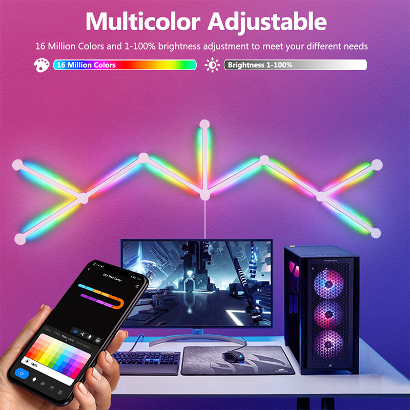 Akıllı RGB Duvar Lambası, Müzi - Wall Decor Lighting incelemesi ve fiyatı