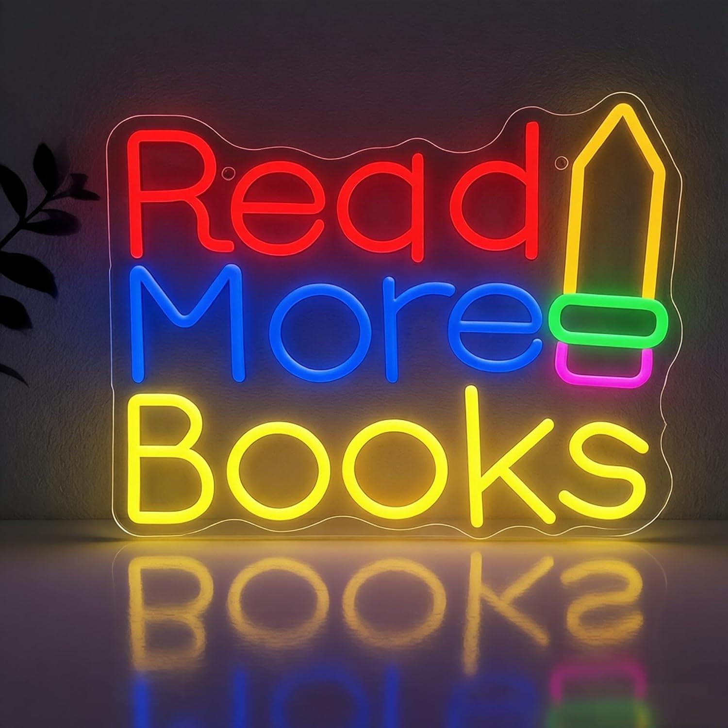 Daha Fazla Kitap Okuyun Neon T - Lighting Decor And More incelemesi ve fiyatı