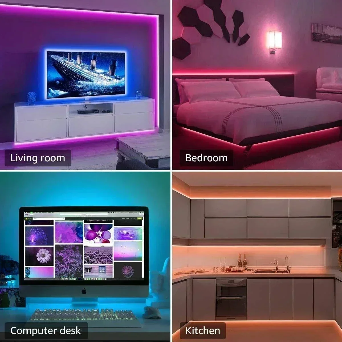 Akıllı RGB LED Oyun Işık Şerid - Ambient Led Strip incelemesi ve fiyatı