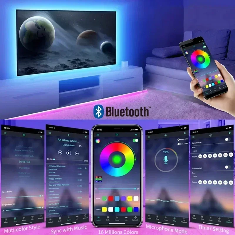 Akıllı RGB LED Oyun Işık Şerid - Ambient Led Strip incelemesi ve fiyatı