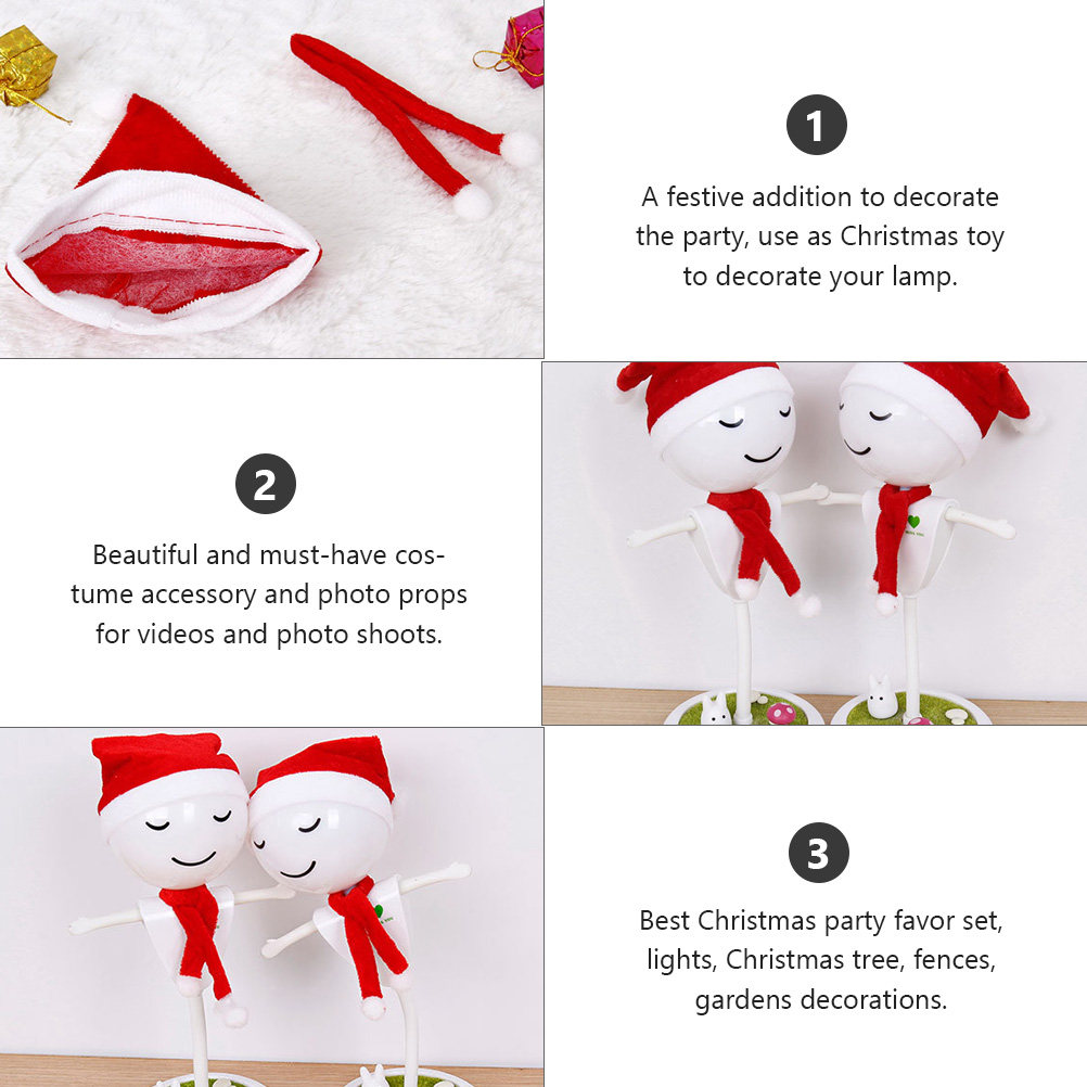1 Set Noel Şapkası ve Atkı Set - Lighting Tree Decor incelemesi ve fiyatı