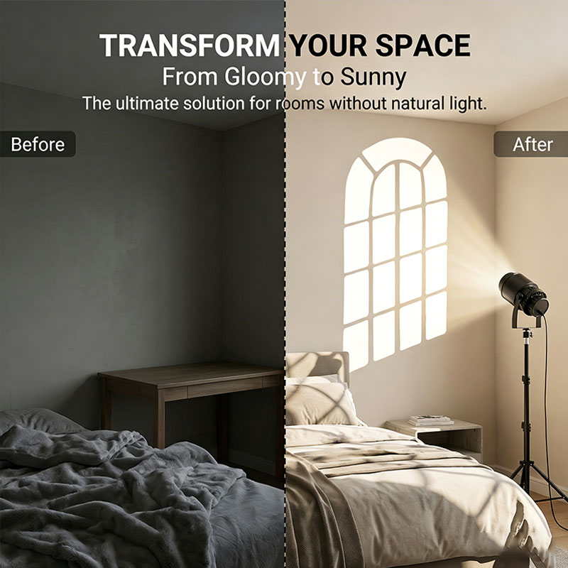 15W Sanal Sahte Pencere Projek - Sunset Lamp Projection incelemesi ve fiyatı