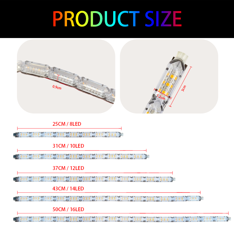 12V Esnek Led Şerit DRL Su Geç - Ambient Led Strip incelemesi ve fiyatı