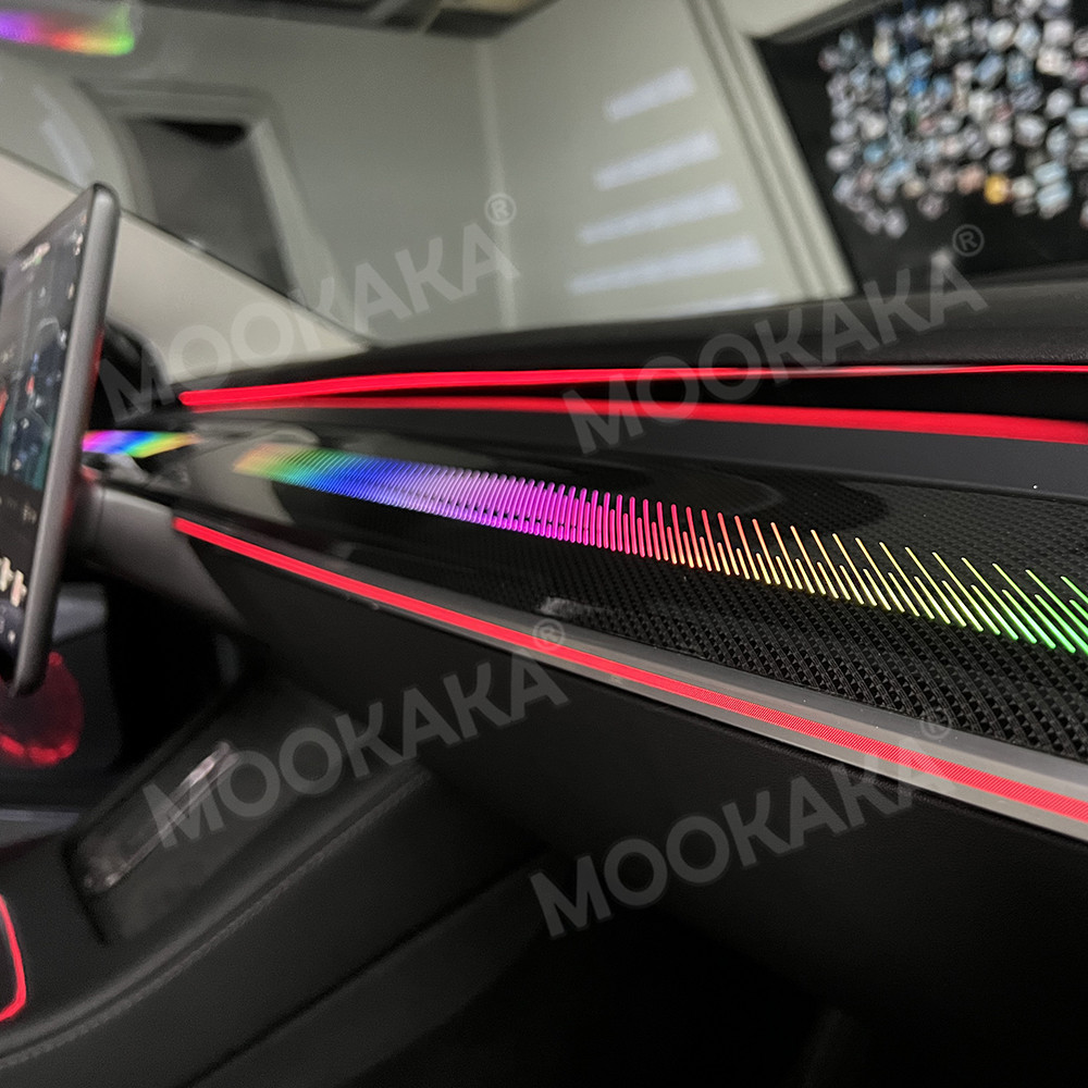 Tesla Model 3 Y Araba Ortam Iş - Decor Lighting India incelemesi ve fiyatı