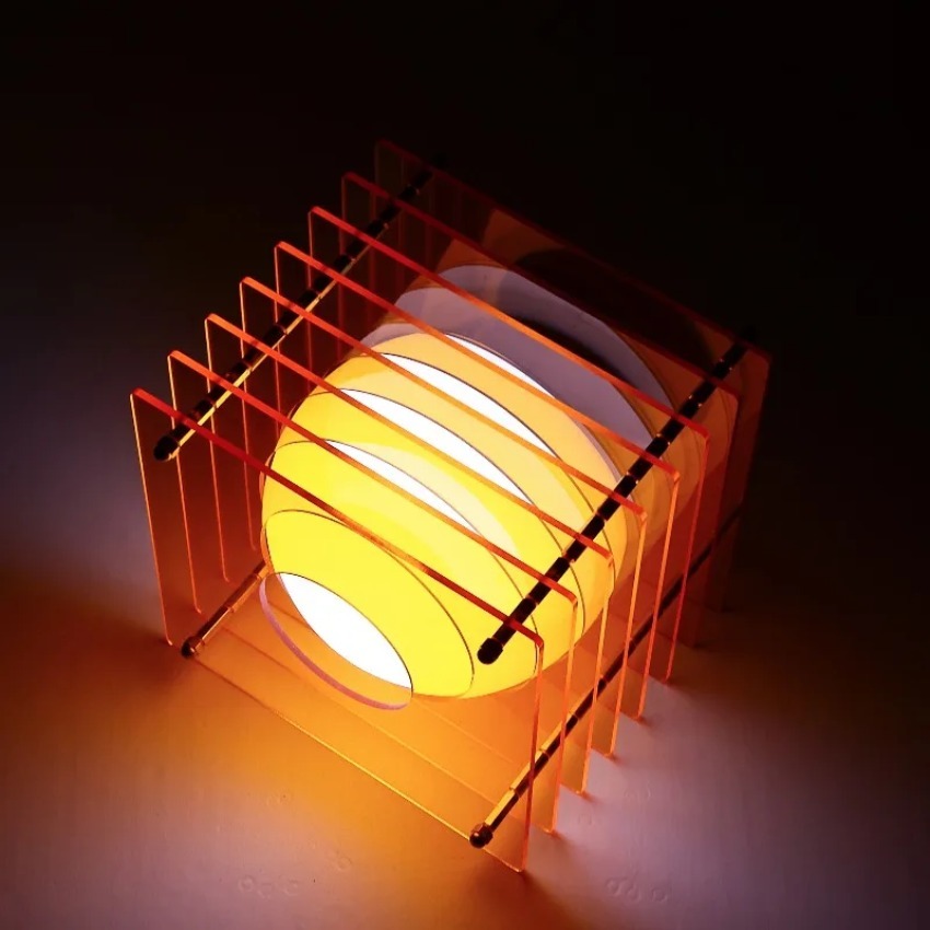 DIY Ay Lambası Akrilik Bin Kat - Lighting Decor For Home incelemesi ve fiyatı