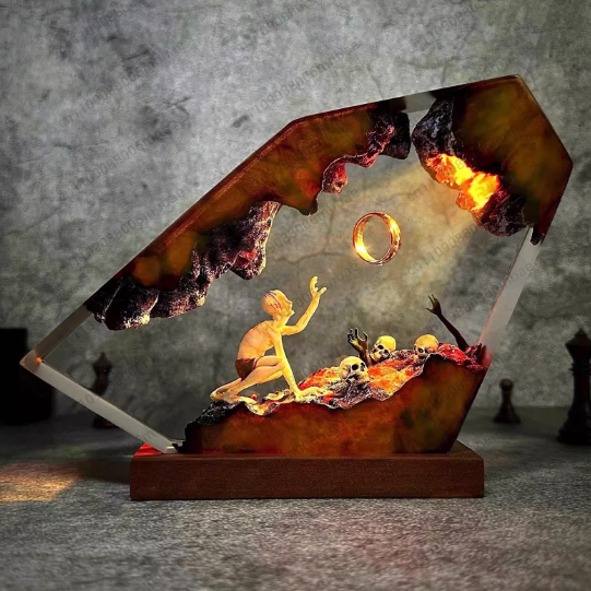 Reçine Lamba Benzersiz Oda Dek - Unique Lighting Decor incelemesi ve fiyatı