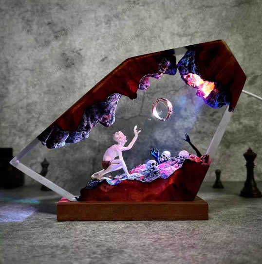 Reçine Lamba Benzersiz Oda Dek - Unique Lighting Decor incelemesi ve fiyatı
