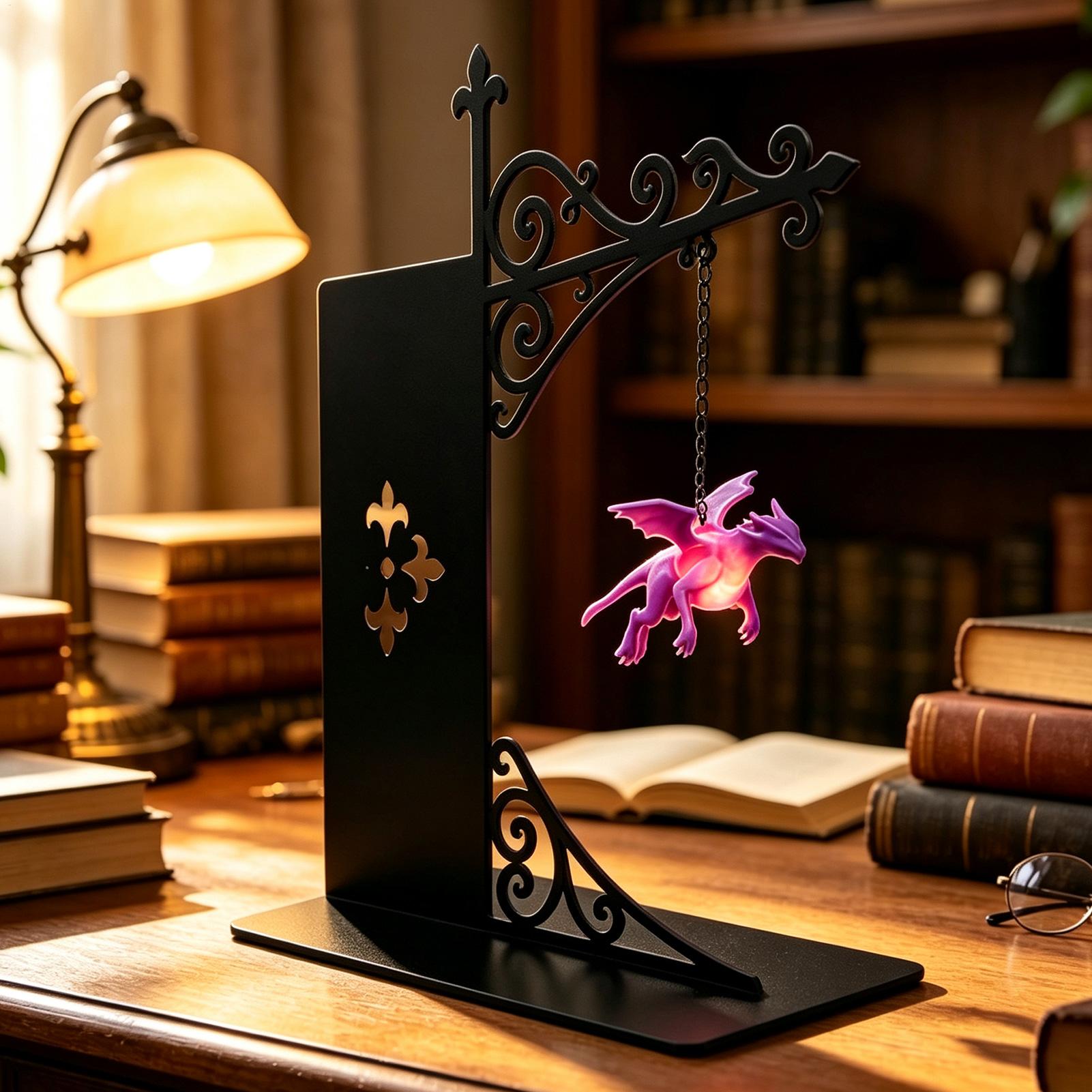 Eşsiz Yüzen Ejderha Kitaplık L - Unique Lighting Decor incelemesi ve fiyatı
