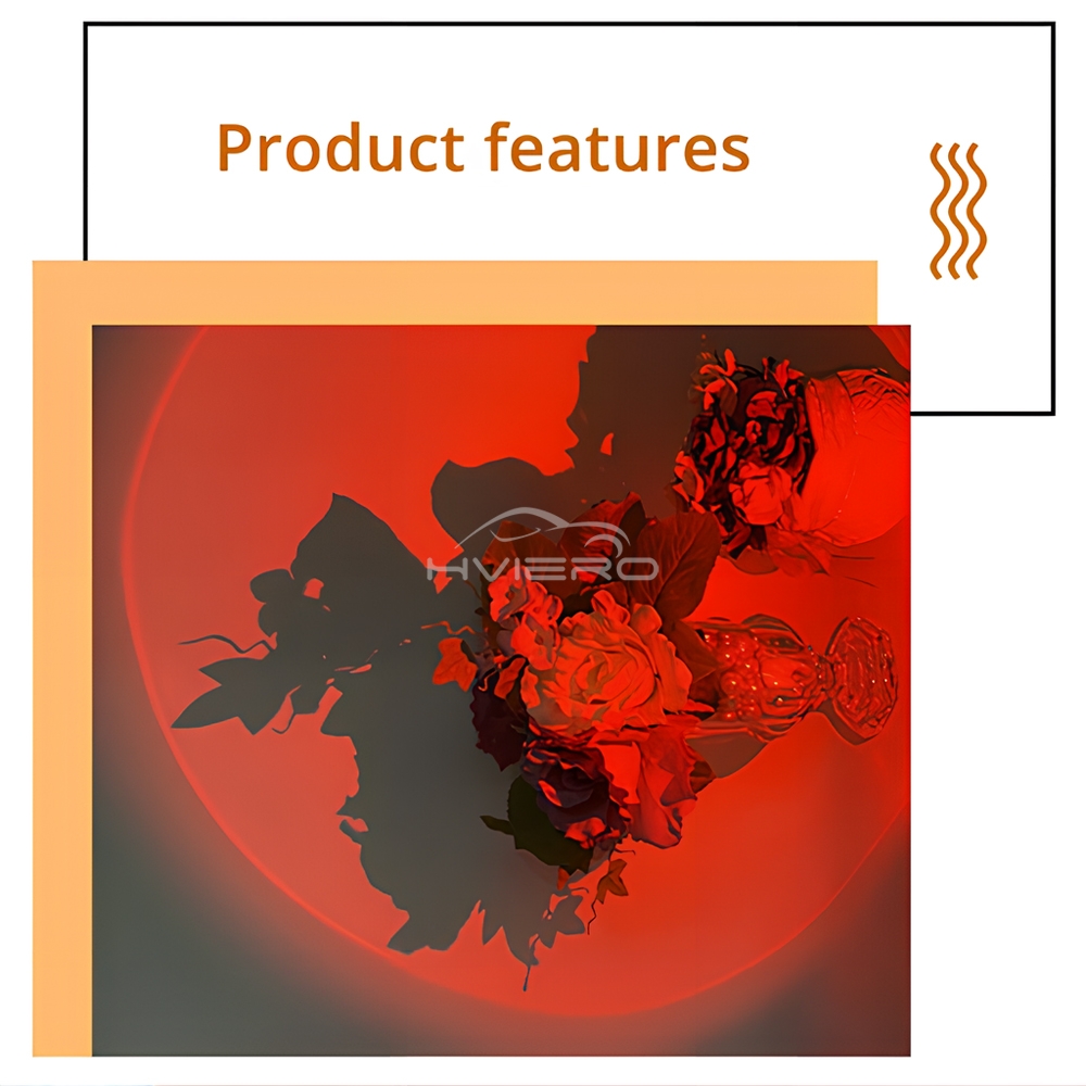 1 adet USB Arayüzü Gün Batımı  - Sunset Lamp Projection incelemesi ve fiyatı