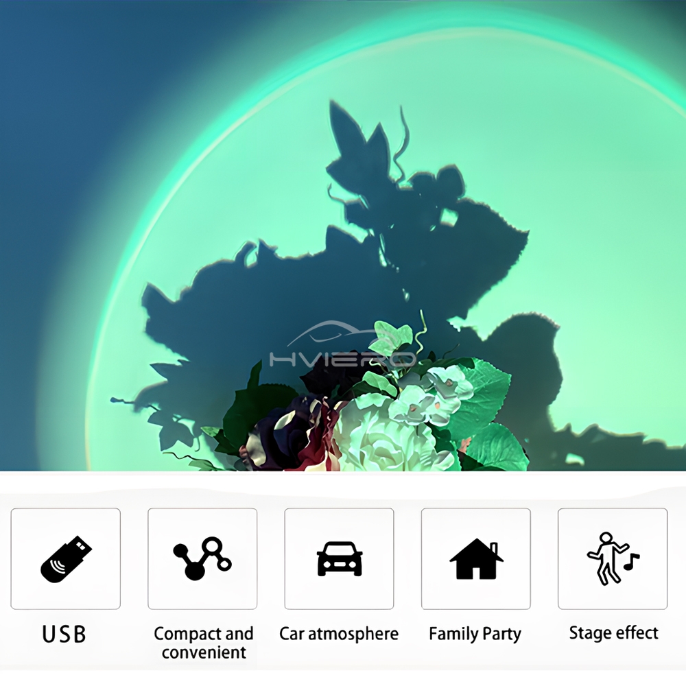 1 adet USB Arayüzü Gün Batımı  - Sunset Lamp Projection incelemesi ve fiyatı