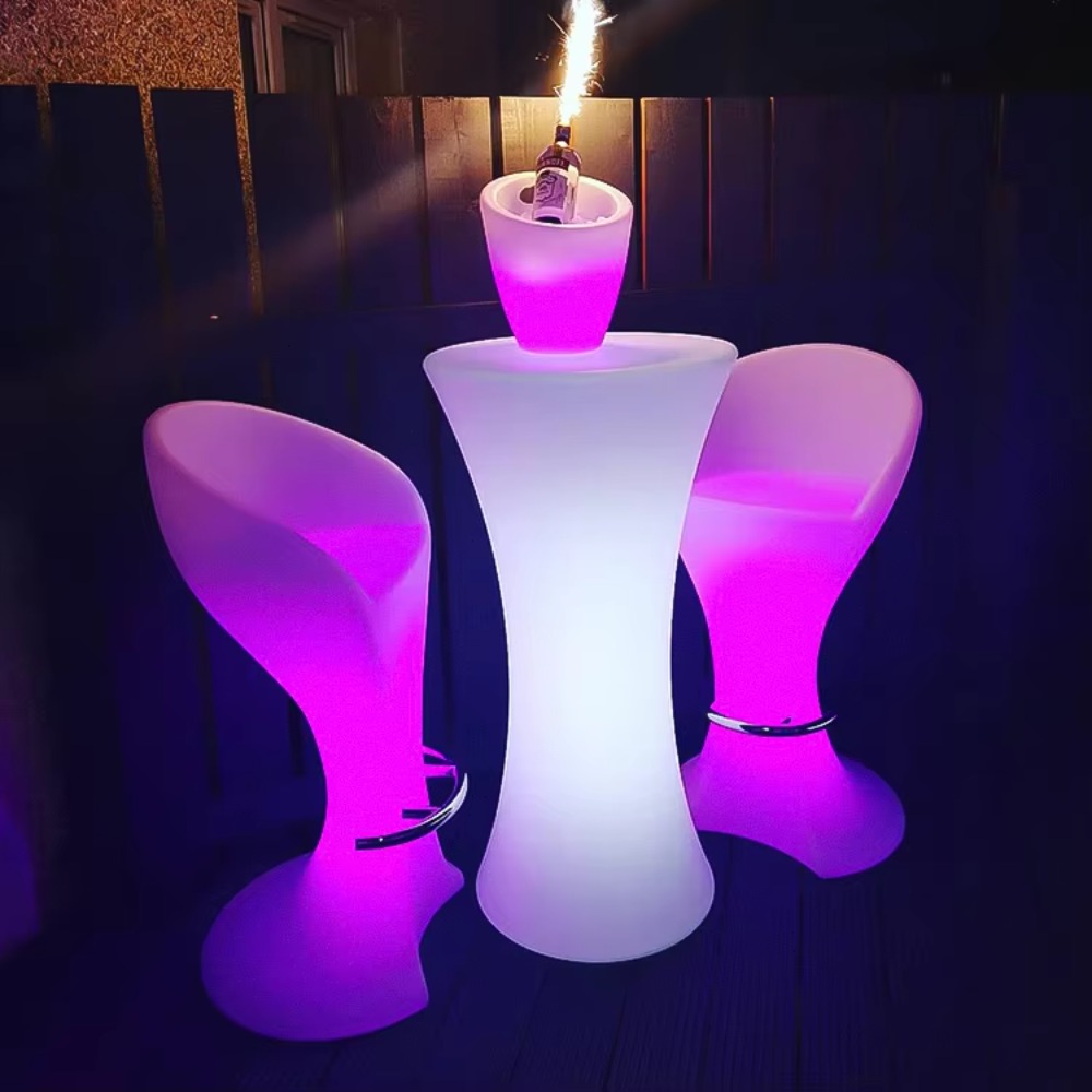 Toptan LED Yüksek Bar Masaları - Lighting Decor Rentals incelemesi ve fiyatı