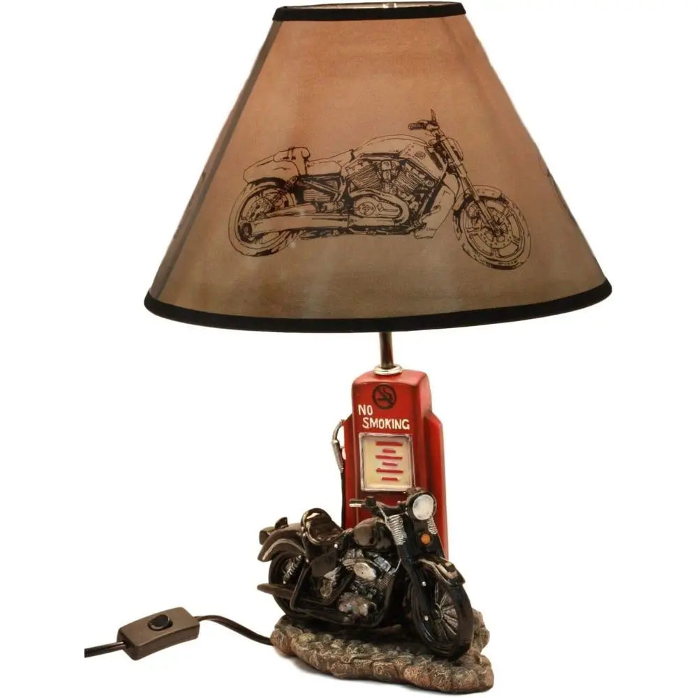 Vintage Retro Siyah Motosiklet - Decor Lighting & Decor Fires Photos incelemesi ve fiyatı
