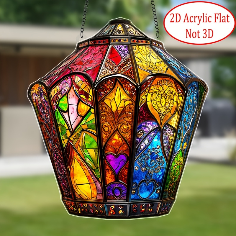 Bohem tarzı fener 2D akrilik ı - Unique Lighting Decor incelemesi ve fiyatı