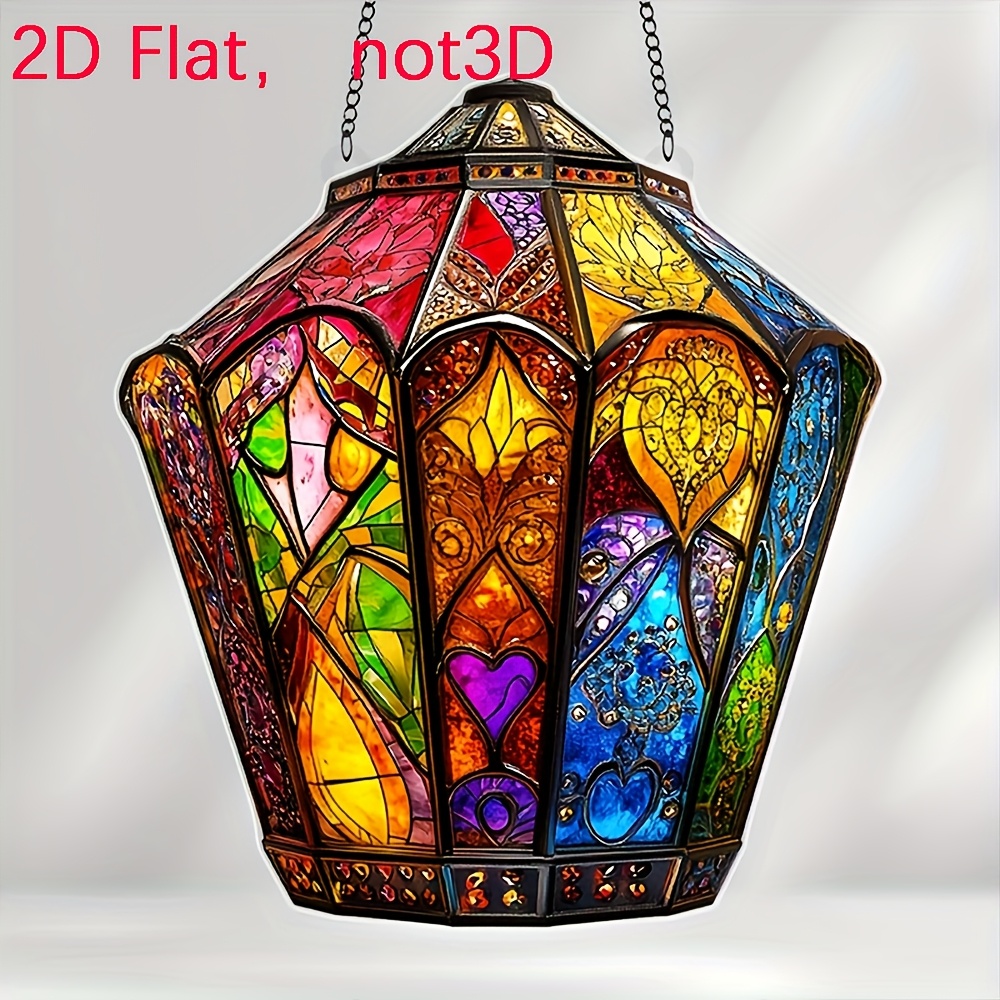 Bohem tarzı fener 2D akrilik ı - Unique Lighting Decor incelemesi ve fiyatı