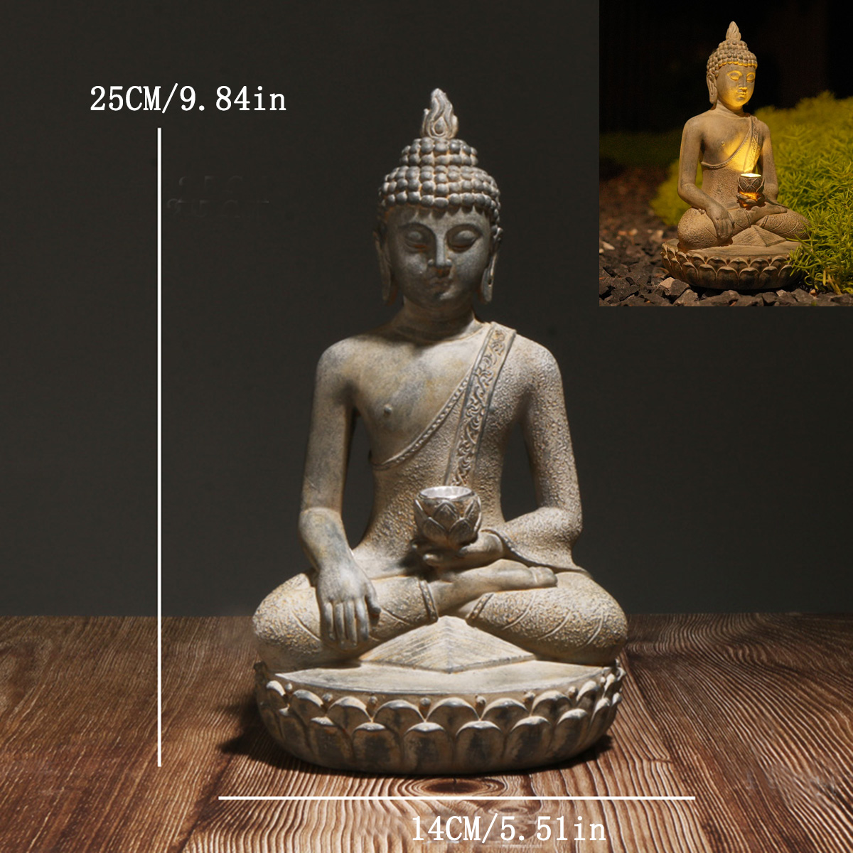 1PC Zen'den Esinlenen Güneş En - Decor Lighting India incelemesi ve fiyatı