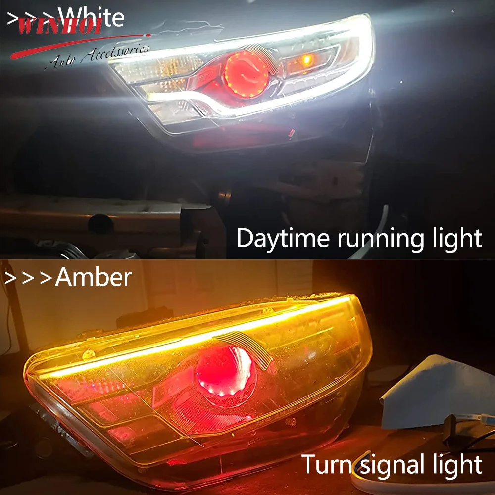 2 adet araba LED DRL gündüz ça - Ambient Led Strip incelemesi ve fiyatı