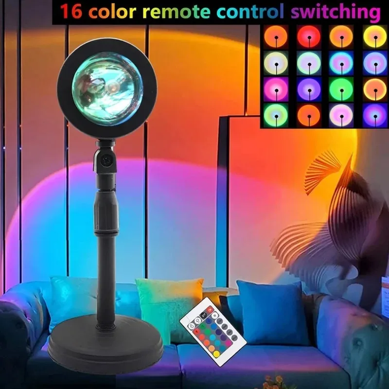 16 Renkli Gün Batımı Lambası,  - Sunset Lamp Projection incelemesi ve fiyatı