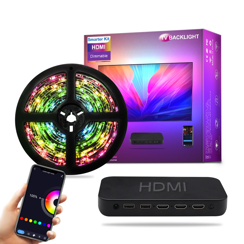 RGBIC Akıllı Ortam TV Işık Kit - Ambient Led Strip incelemesi ve fiyatı
